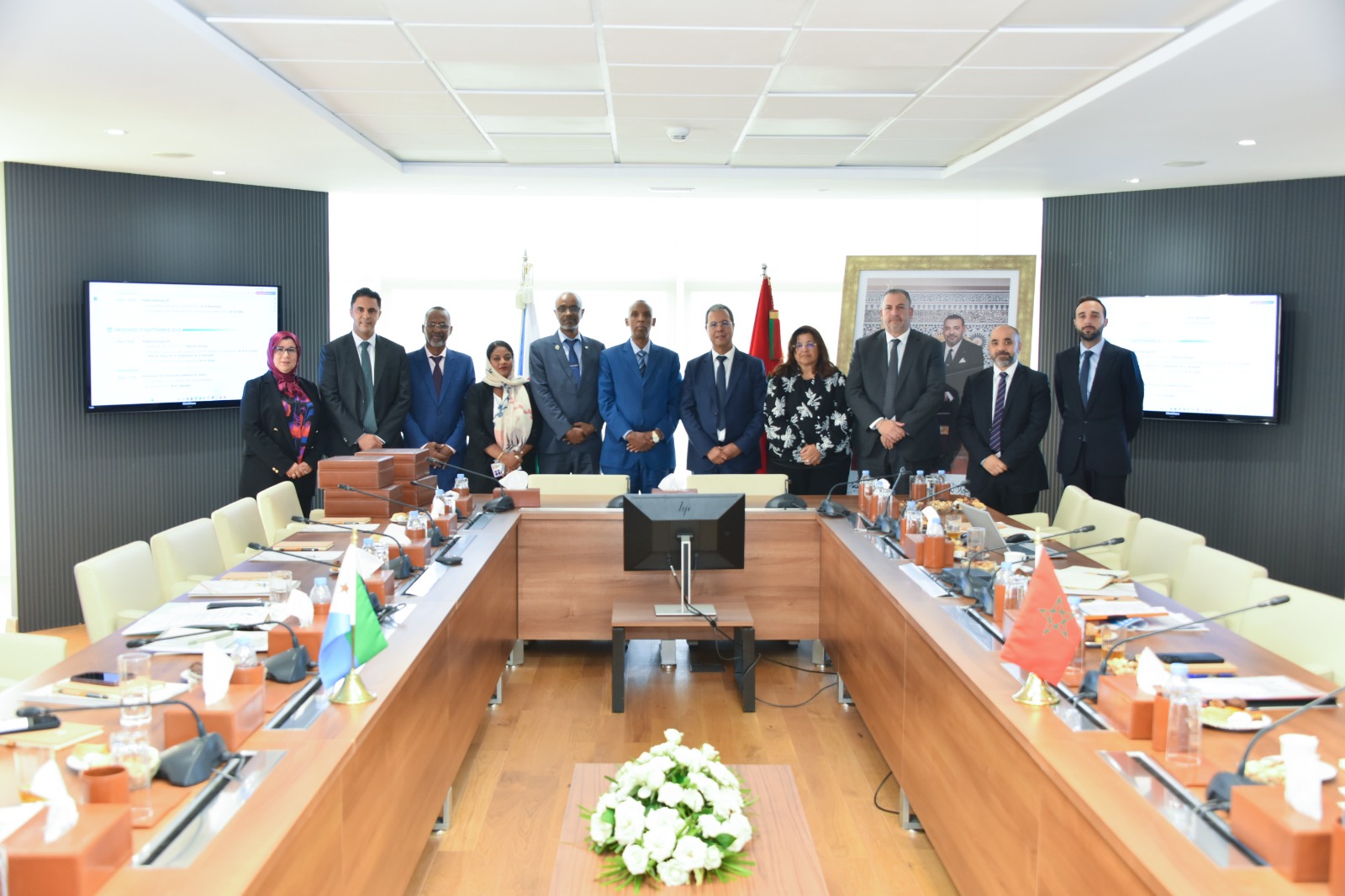 Partenariat Maroc–Djibouti : L’ANGSPE accueille une mission de travail à Rabat